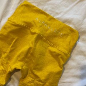 Alphalete Revival R6 Leggings - Yellow